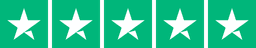 Average star score of 5 in trustpilot